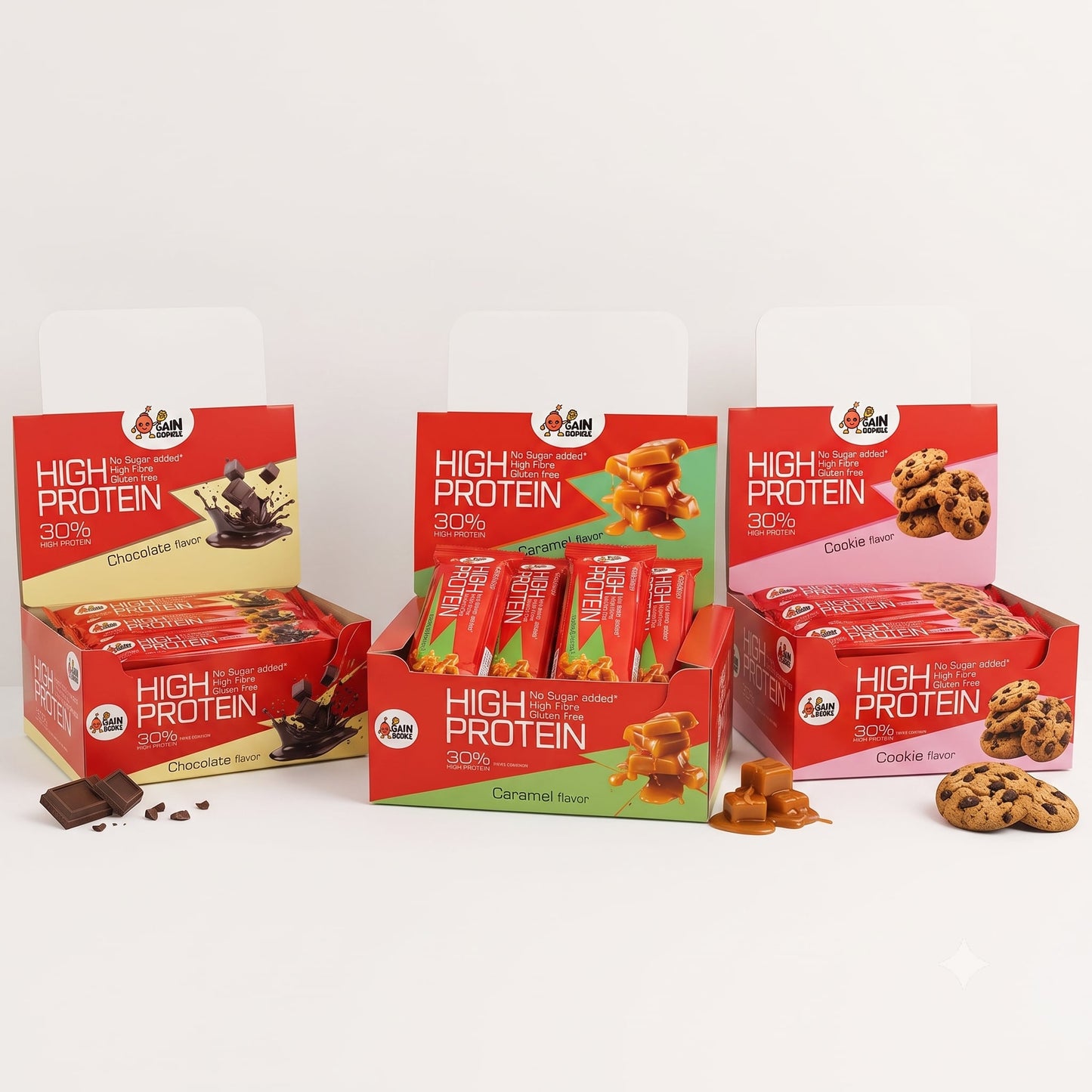 Gain Bombz Protein Bar Box